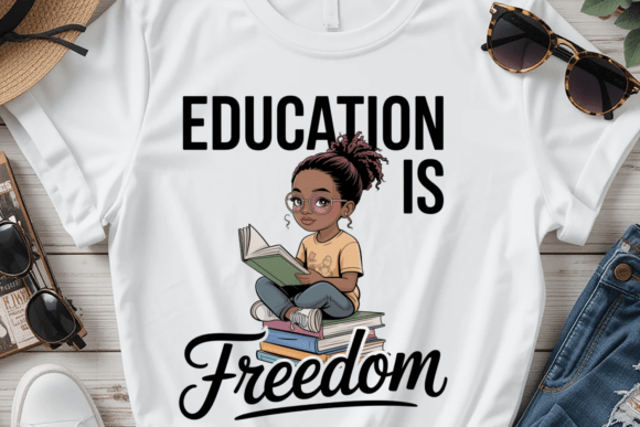 Education Is Freedom: The Symbolism and Utility of the Black Girl Reading PNG