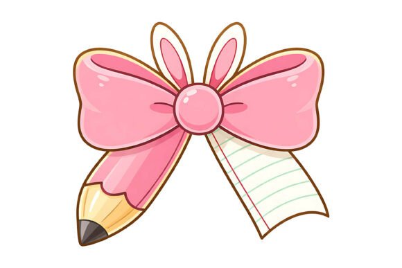 Evaluating the Cute School Bow Pencil Design for Educational and Creative Projects