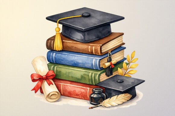 Graduation Book Stack PNG Clipart Art: A Practical Guide for Designers and Educators