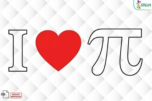 I Love Pi Math PNG: A Timeless Design for Educators and Creators