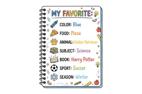 My Favorite Things Worksheet: A Practical Guide for Educators and Designers