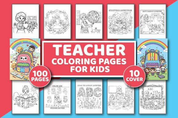 Teacher Coloring Book for Kids: A Versatile Resource for Creators and Educators